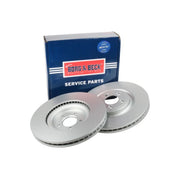 Borg & Beck Front & Rear Brake Discs & Pads fits Jaguar Xj 2012-2019 3.0