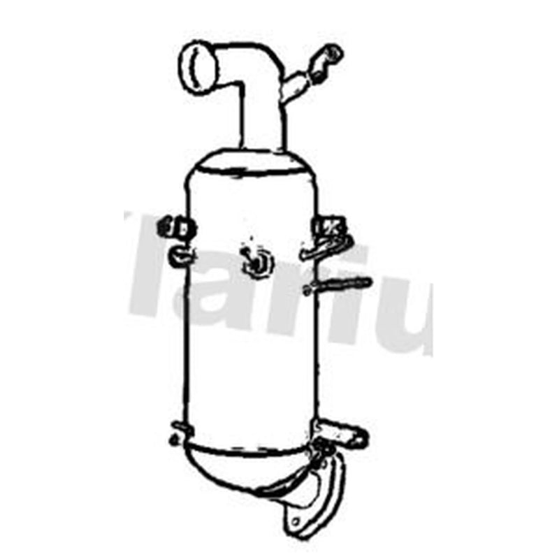 Klarius Diesel Particulate Filter W/Cat T/A fits Alfa Romeo 159 2009-2011 2.0