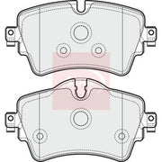 Apec Front Brake Pad Set PAD2030