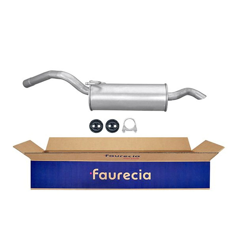 Hella End Silencer Rear fits Citroën Dispatch I 1995-2006 1.6 1.9