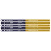 Sealey Hacksaw Blade 300mm HSS Bi-Metal 24tpi Pack of 5 HSB0524 Sealey - Dynamic Drive