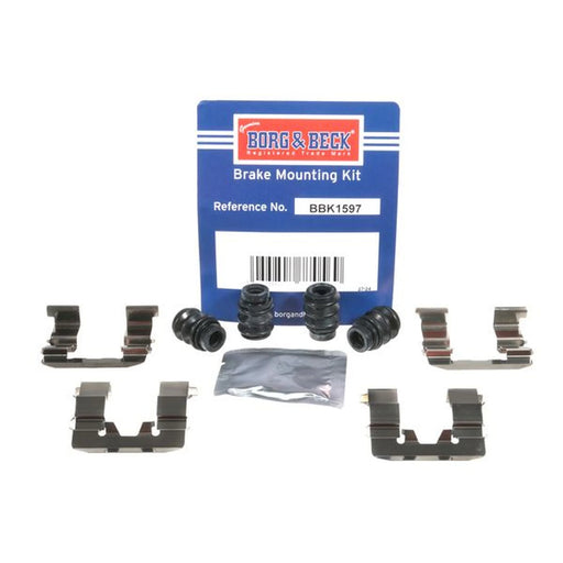 Borg & Beck Brake Pad Accessory Fitting Kit Front BBK1597