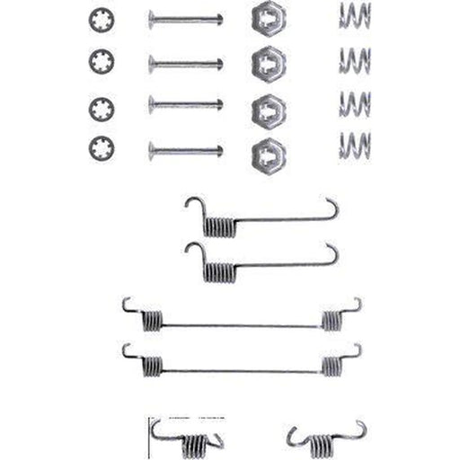 Mintex Brake Shoe Accessory Kit Rear fits Citroën Ax 1986-1998 1.3 1.4