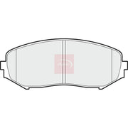 Apec Front Brake Pad Set fits Suzuki Grand Vitara II 2005-2015 1.6 1.9 2.0 2.4