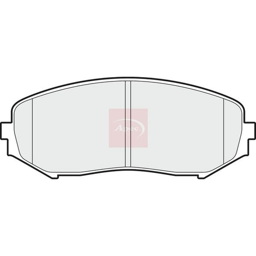 Apec Front Brake Pad Set PAD1596