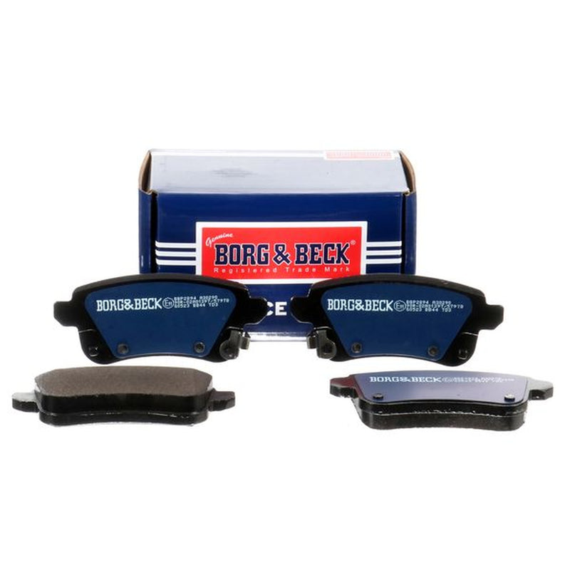 Borg & Beck Front & Rear Brake Discs & Pads fits Renault Captur II 2020 on