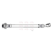 Apec Brake Hydraulic Hose Line Rear Right fits Nissan Qashqai II 2013-2015