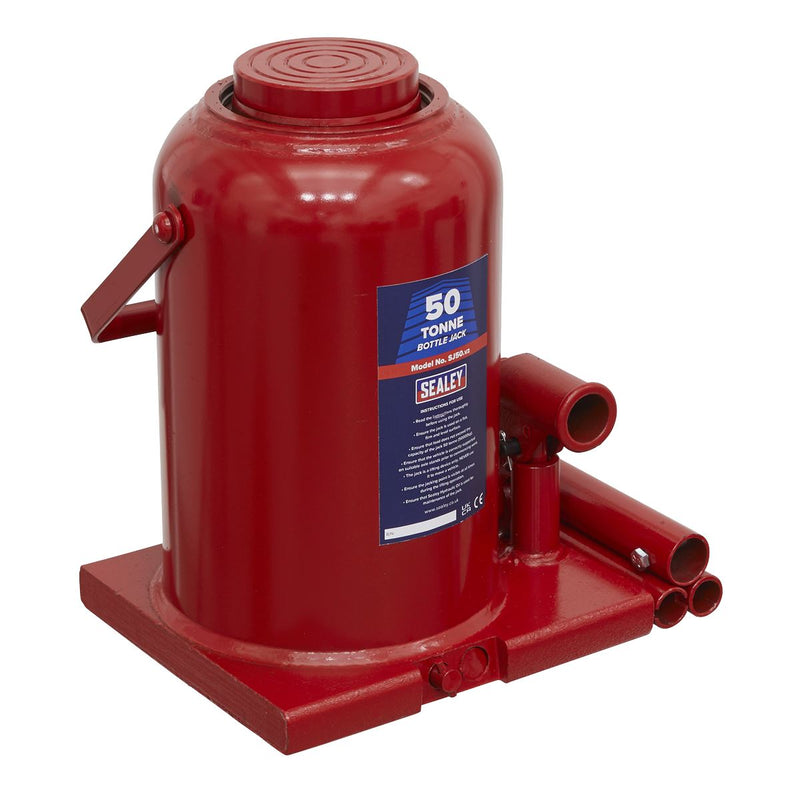 Sealey Bottle Jack 50 Tonne SJ50 Sealey - Dynamic Drive
