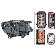 Hella Headlight Headlamp H10W Left fits BMW 7 2003-2008