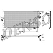Denso Air Conditioning Condenser DCN46010