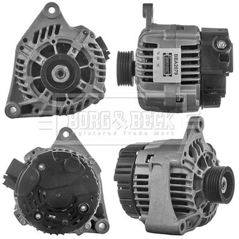 Borg & Beck Car Alternator 12V fits Citroën Berlingo First 1996-2011 1.1 1.4 1.6