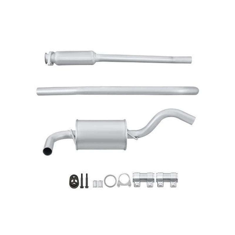 Hella Middle Silencer fits Ford Fiesta 1989-1995 1.0 1.1