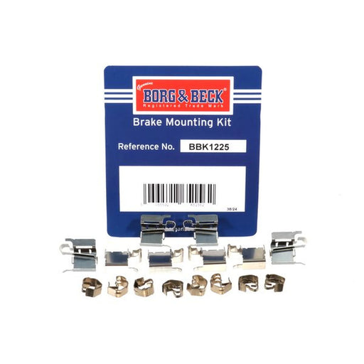 Borg & Beck Brake Pad Accessory Fitting Kit Front BBK1225