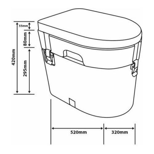 Blue Diamond Nature Calls Eco Composting Toilet Blue Diamond  - Dynamic Drive