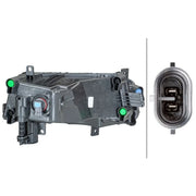 Hella Front Left Fog Light H11 fits VW Touran 2015-2022 1.0 1.2 1.4 1.5 1.6 1.8