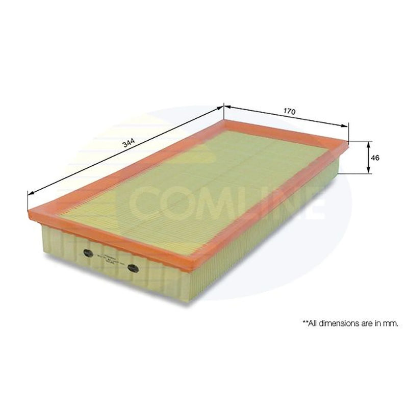 Comline Engine Air Filter fits Mitsubishi Carisma 1995-2006 1.3 1.6 1.8