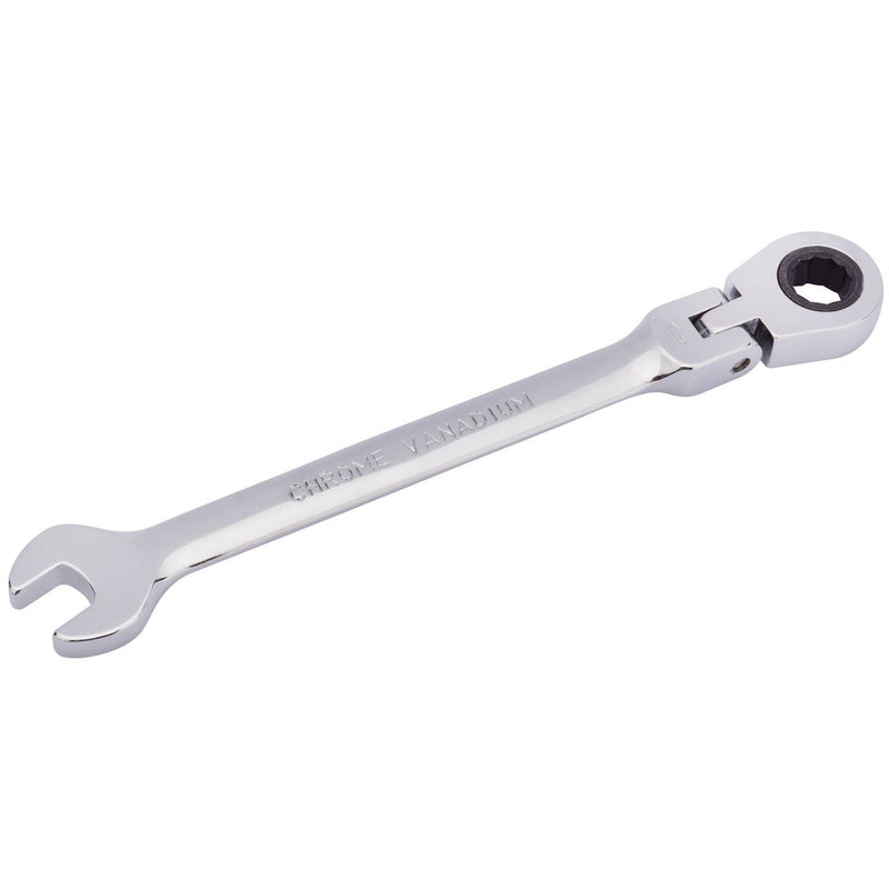 Draper HI-TORQ Metric Flexible Head Ratcheting Combination Spanner, 8mm Draper - Dynamic Drive