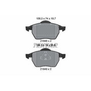 Textar Front Brake Pad Set 2184802
