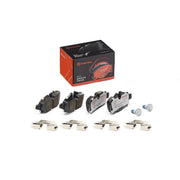 Brembo Xtra Rear Brake Perforated Discs & Pads fits Mini Mini 2006-2012