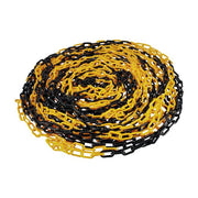 Laser Plastic 6mm Chain 25m (Black/Yellow) 61238 Laser - Dynamic Drive
