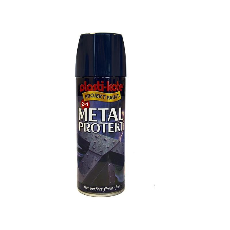 Plastikote Metal Protekt Spray Royal Blue 400ml PlastiKote - NN4 Online