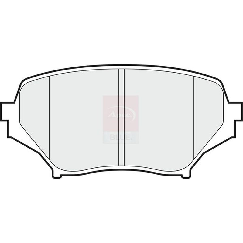Apec Front Brake Pad Set fits Mazda MX-5 2005-2016 1.8 2.0