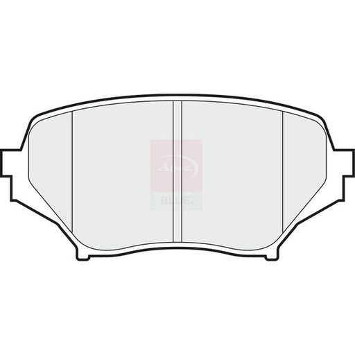 Apec Front Brake Pad Set fits Mazda MX-5 2005-2016 1.8 2.0