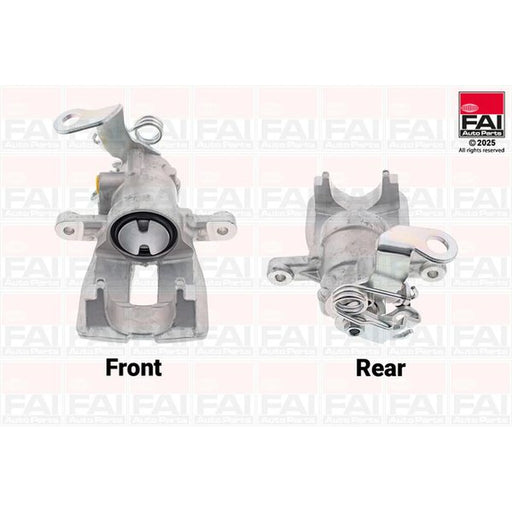 FAI Brake Caliper Assembly Rear Right fits Chrysler Delta 2011 on 1.4 1.6 2.0