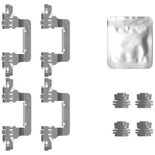 Mintex Brake Pad Accessory Fitting Kit Rear fits Audi A6 Allroad C8 2018-2021