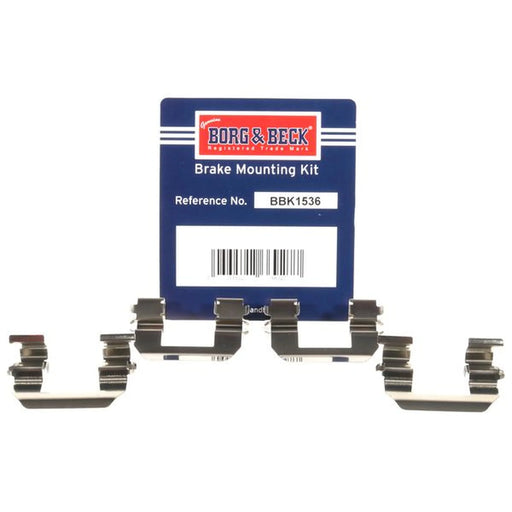 Borg & Beck Brake Pad Accessory Fitting Kit Front BBK1536