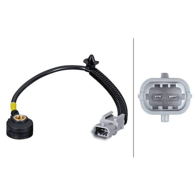 Hella Engine Knock Sensor fits Hyundai Elantra VI 2016-2020 1.6