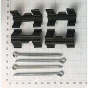 Juratek Brake Pad Accessory Fitting Kit Rear fits Ford Transit 1988-1991 2.5