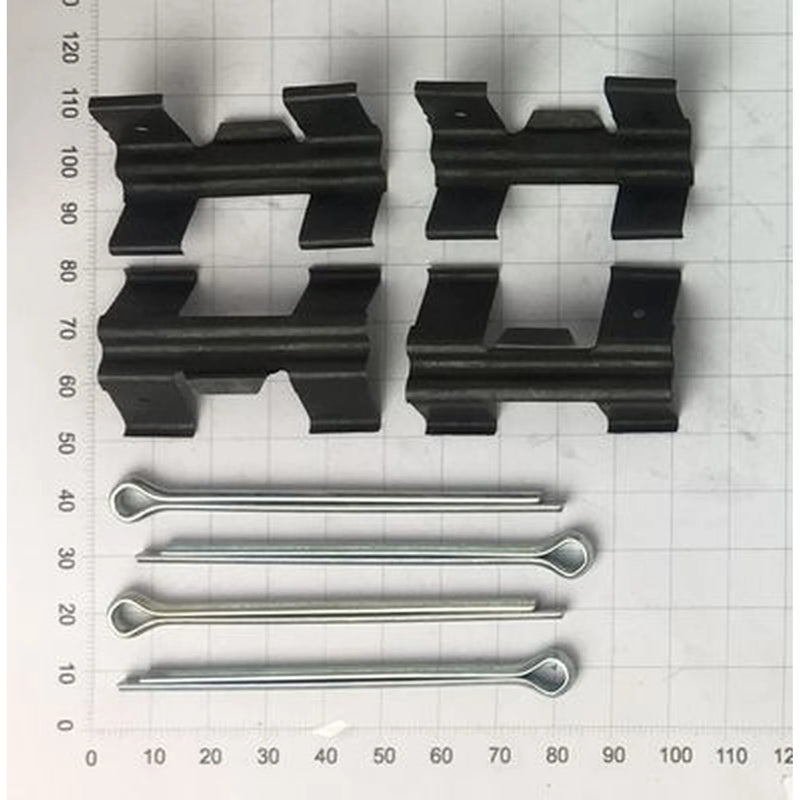 Juratek Brake Pad Accessory Fitting Kit Rear fits Ford Transit 1988-1991 2.5