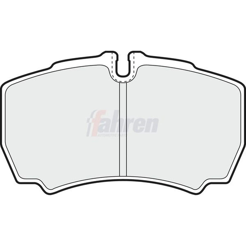 Fahren Rear Brake Pad Set FBP3102
