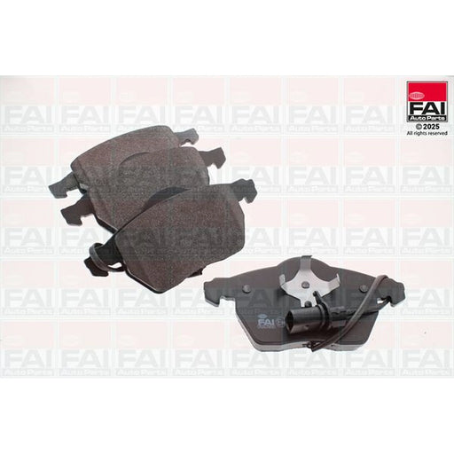 FAI Front & Rear Brake Discs & Pads fits Audi A4 B6 2000-2005 1.8 2.4 2.5 3.0