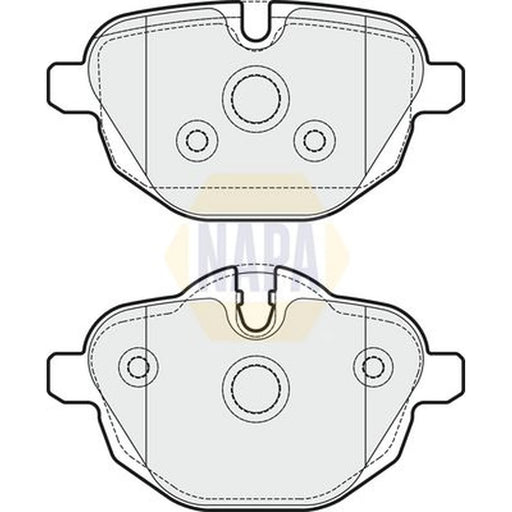 NAPA Rear Brake Pad Set NBP1262