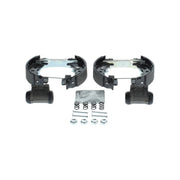Bosch Brake Shoe Set Axle Kit fits Citroën Ax 1986-1998 1.3 1.4