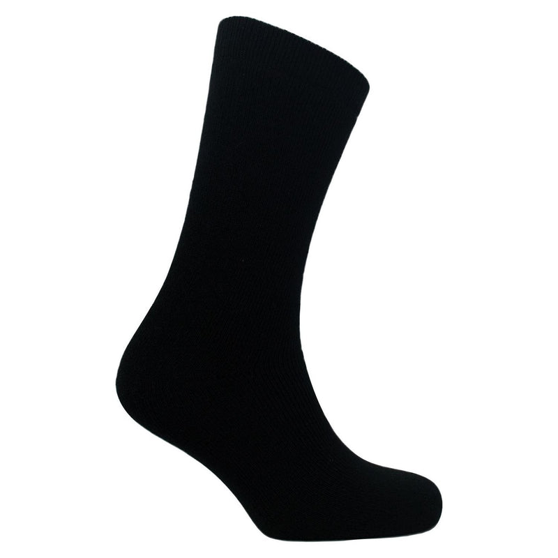 Mens lightweight thermal insulated black socks 2755 UK Camping And Leisure - Dynamic Drive