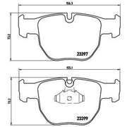 Brembo Front Brake Discs & Pads fits Land Rover Range Rover 2005-2012