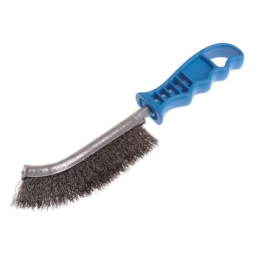 Lessmann Universal Hand Brush 260mm x 28mm 0.35 Crimped Steel Wire Lessmann - Dynamic Drive