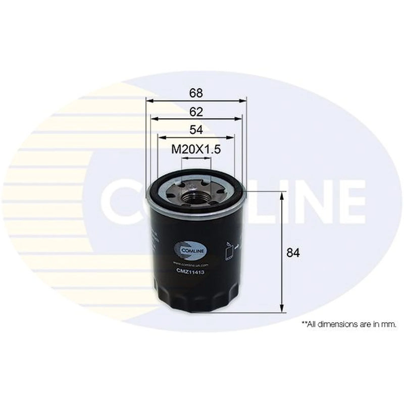 Comline Service Kit with Air & Oil Filters fits Kia Picanto III 2017 on 1.0 1.2
