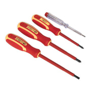 Sealey Electrician's Screwdriver Set 4pc VDE Approved S01155 Siegen by Sealey - Dynamic Drive