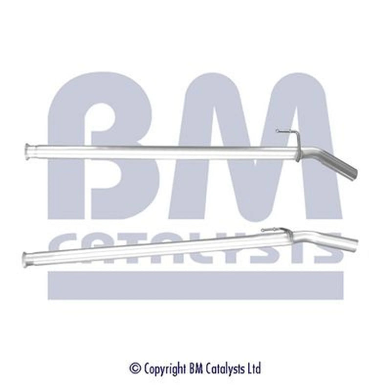 BM Catalysts Exhaust Pipe OD fits Renault Twingo II 2007-2014 1.2 1.5