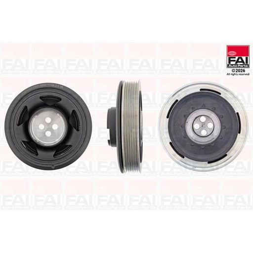 FAI Crank Shaft Belt Pulley fits BMW 1 2019 on