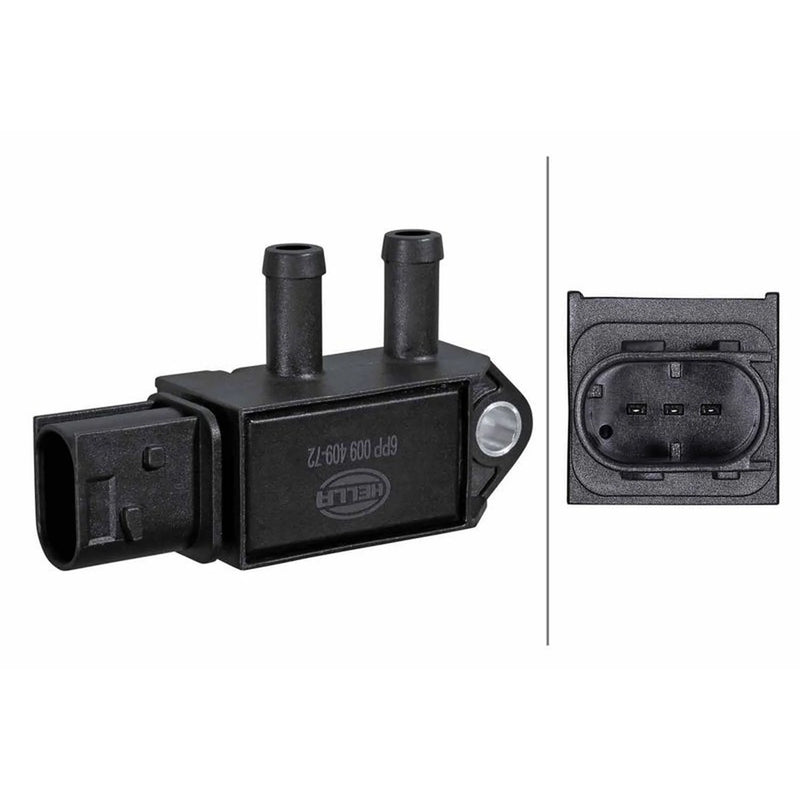 Hella Exhaust Pressure Sensor fits Iveco Eurocargo V 2015 on