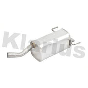 Klarius Box With Tail Pipe Rear fits Opel Astra H 2004-2010 1.4 1.6