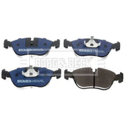 Borg & Beck Front & Rear Brake Discs & Pads fits Volvo V70 1995-2000 2.0 2.4 2.5