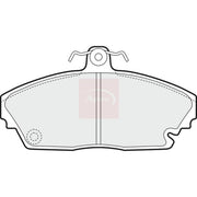 Apec Front Brake Pad Set fits Tata Loadbeta 1994-2006 1.9 2.0