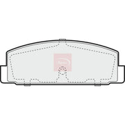 Apec Rear Brake Pad Set PAD1090