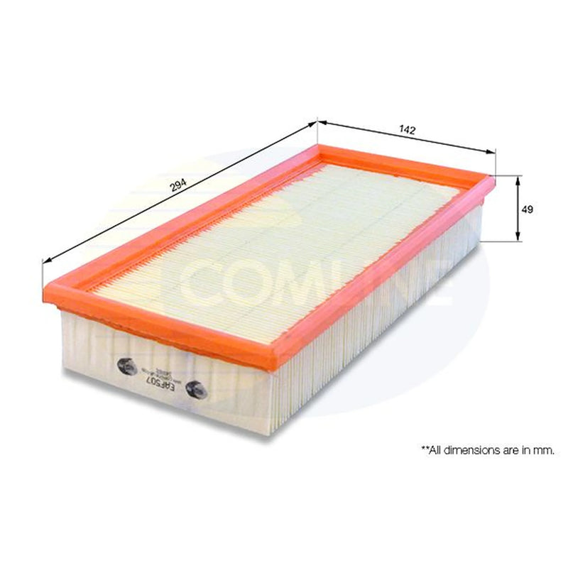 Comline Engine Air Filter fits MG Mgf 1995-2002 1.6 1.8
